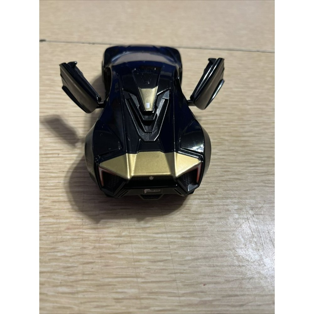 Scale 1/32 Lykan Hypersport Alloy Diecast 31270 Black Toy Car - Picture 6 of 9